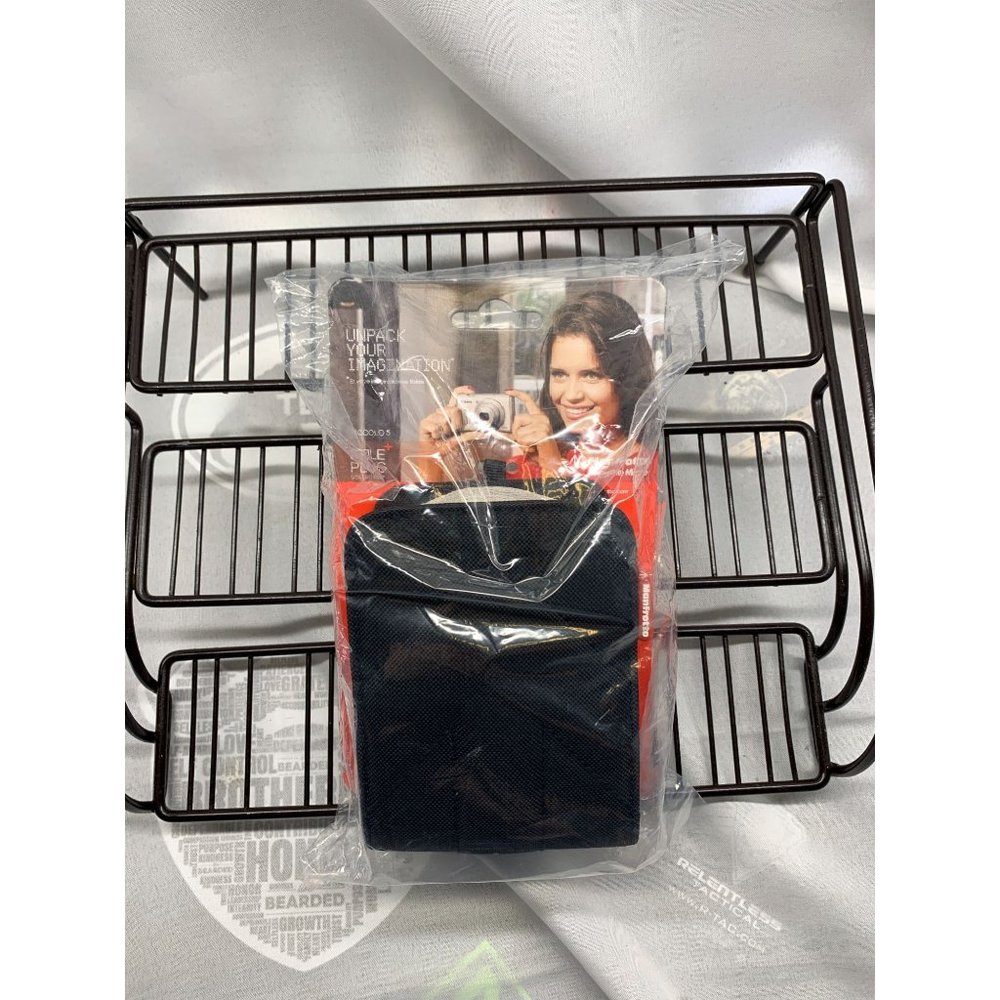 New Camera Holder 3.5" by 2.5" by 5" Zipper close and strap